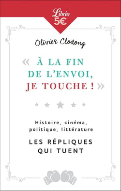 À la fin de l'envoi, je touche!