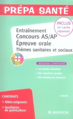 Entrainement concours as/ap - épreuve orale - thèmes sanitaires et sociaux