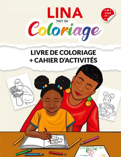 Lina : Fait du coloriage