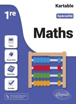 Kartable : spécialité mathématiques - 1re (édition 2023)