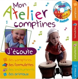 Mon atelier comptines - Livre + CD