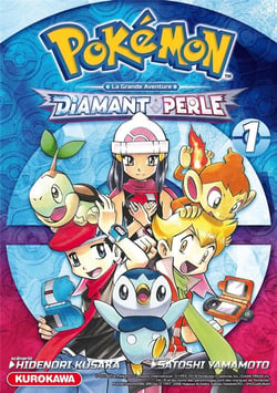 COFFRET POKEMON DIAMANT PERLE / PLATINE - INTEGRALE 1 A 5 + GUIDE :  : Manga Pokemon