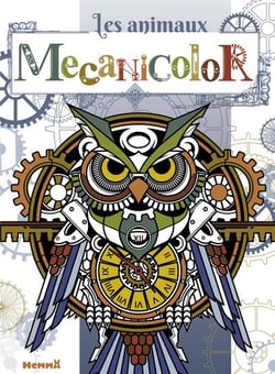 Mecanicolor - les animaux - hibou