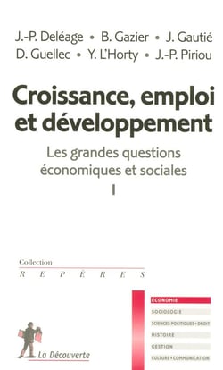Croissance, emploi et développement