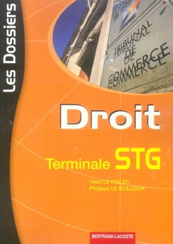Dossiers droit terminale stg