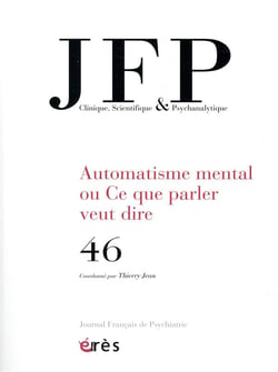 Revue de psychothérapie psychanalytique n.46 - la psychiatrie en temps de guerre