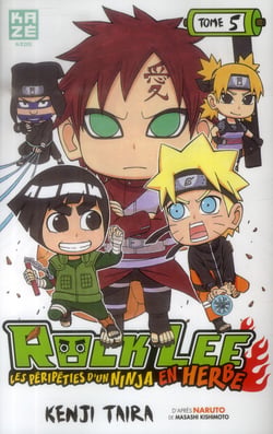 Rock lee, les péripéties d'un ninja en herbe t.5