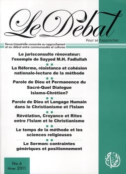 Le debat n.6 - parole de dieu et permanence du sacré - dialogue islamo-chrétien