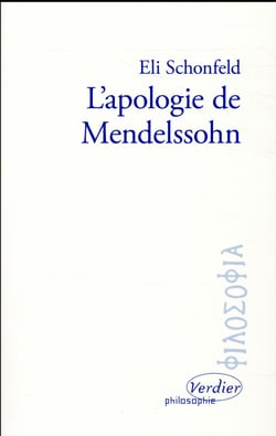 L'apologie de mendelssohn