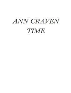 Ann Craven - time