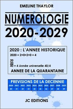 Numérologie 2020-2029 - 2020 l'année historique : année de la quarantaine