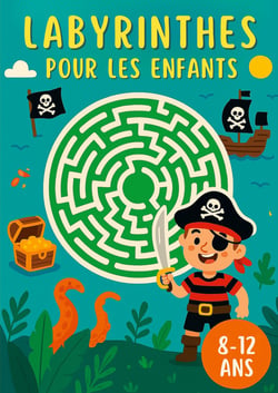 Labyrinthes Pour les Enfants 8-12 ans : 200 Labirinthes pour améliorer votre Créativité et entraîner votre Concentration!