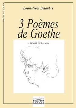 3 poèmes de Goethe pour ténor et piano