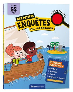 Cahier de vacances : Mes petites enquêtes en vacances - de la GS au CP