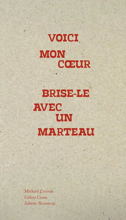 Voici mon coeur, brise-le avec un marteau : Recueil d'adufe