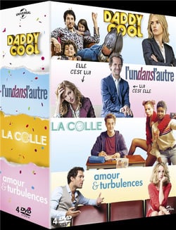 Coffret : Daddy Cool + L'un dans l'autre + La Colle + Amour & turbulences