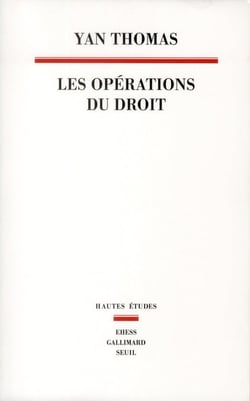 Les opérations du droit