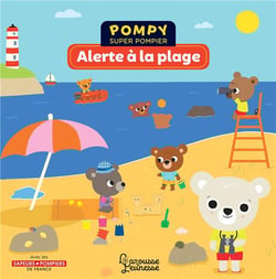 Pompy super pompier - alerte à la plage