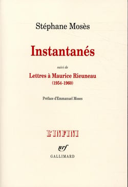 Instantanés/Lettres à Maurice Rieuneau (1954-1960)