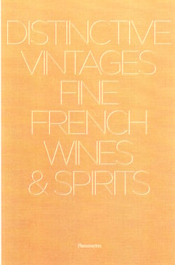 Dinstinctive vintages fine french wines & spirits