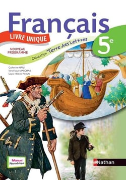 Terre Des Lettres Francais 5E (Grand Format)