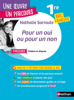 Pour un oui ou pour un non - 1re - Bac français (édition 2024/2025)