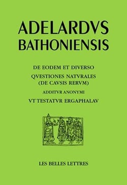 L'un et le divers, question sur la nature - comme l'atteste Ergaphalau - de eodem et diverso - questiones naturales - ut testatur Ergaphalau