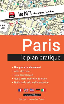 Paris : Le plan pratique (édition 2025)