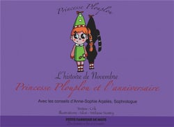 Princesse plouplou t3 - princesse plouplou et l'anniversaire, l'histoire de novembre
