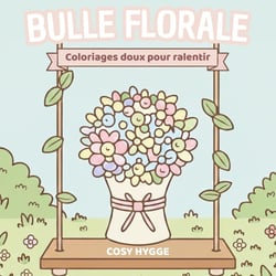 Bulle Florale : Coloriage doux pour ralentir