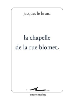 La chapelle de la rue Blomet