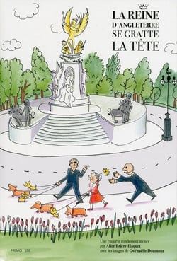 La reine d'Angleterre se gratte la tête !