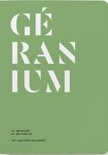 Le geranium en parfumerie