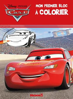 Mon premier bloc a colorier - cars