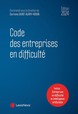 Code des entreprises en difficulté (édition 2024)