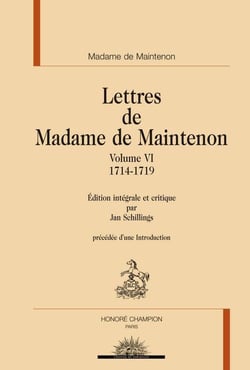 Lettres t.6 - 1714-1719