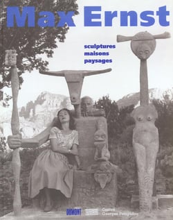 Max ernst, sculptures maisons, paysages