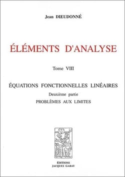 Elements d'analyse, t. 8