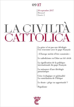 La civiltà cattolica n.21 : septembre 2017
