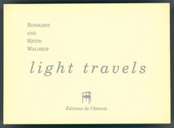 Light travels