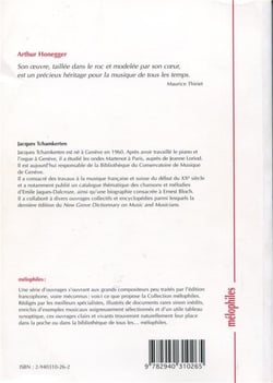 Arthur honegger ou l'inquiétude de l'espérance