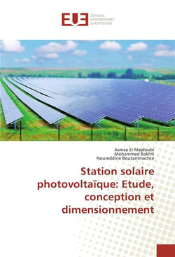 Station solaire photovoltaique: etude, conception et dimensionnement