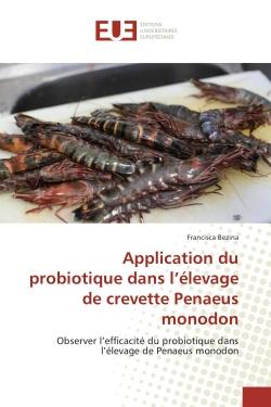 Application du probiotique dans l'élevage de crevette Penaeus monodon - observer l'efficacité du probiotique dans l'élevage de Penaeus monodon