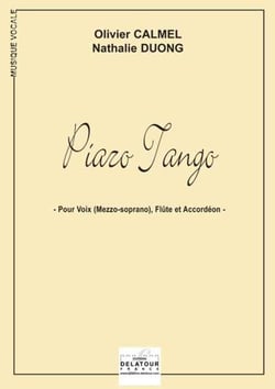 Piazo Tango pour mezzo-soprano, flûte et accordéon