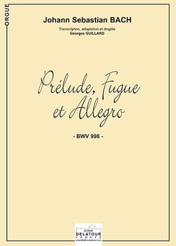 Prélude, fugue et allegro BWV 998 pour orgue sans pédale