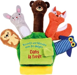 Dans la forêt : livre gant