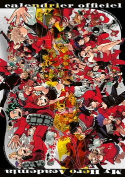 My hero Academia : calendrier 2025
