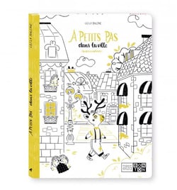 À petits pas dans la ville (histoires à colorier)