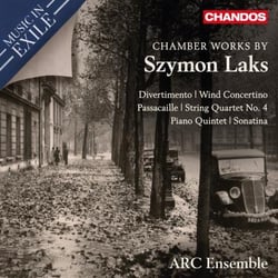 Chamber works - Divertimento, Passacaille, Quartet n°4
