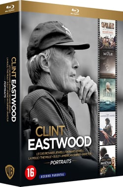Clint Eastwood - Portraits - 5 films collection : Le Cas Richard Jewell + La Mule + Sully + American Sniper + Invictus